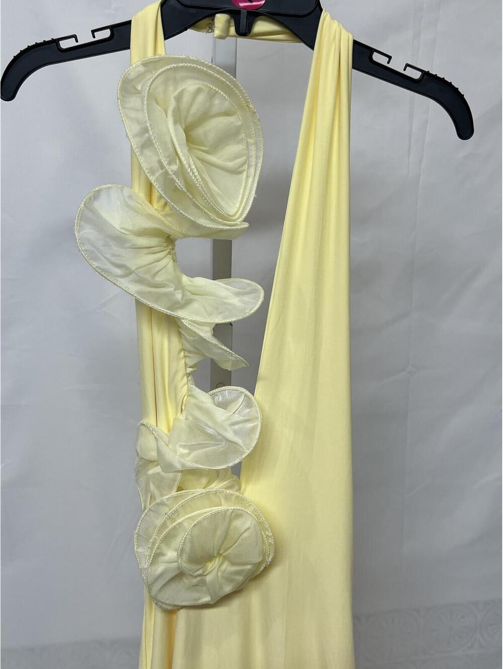 Deme by Gabriella Adela Dress in Butter Yellow - Picture 5 of 9